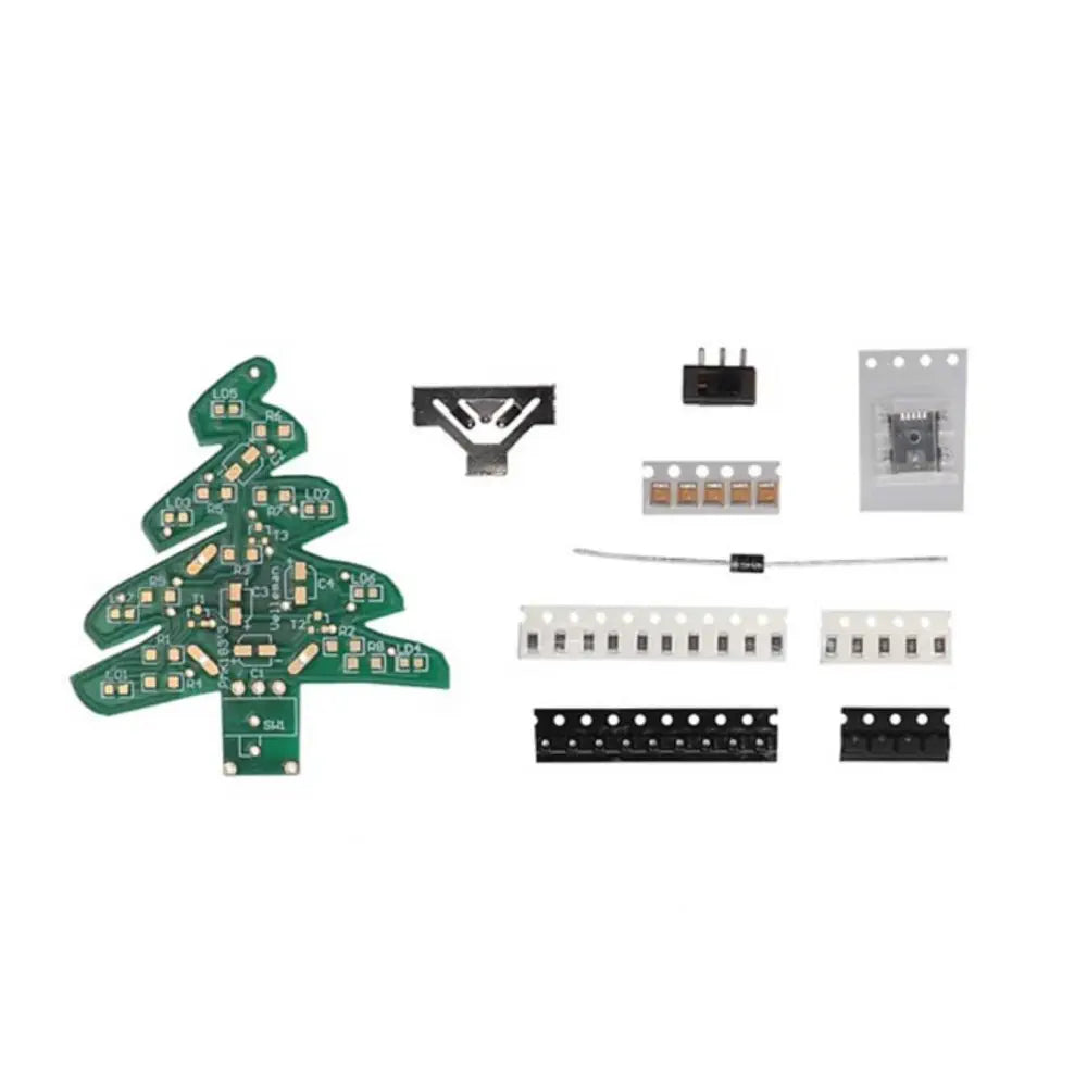USB SMD クリスマスツリー はんだ付けキット