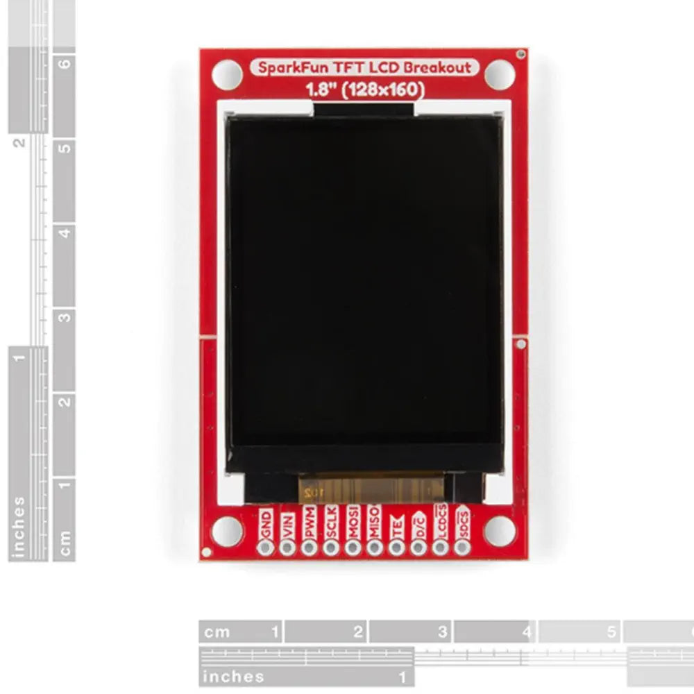 SparkFun 1.8インチ（128 x 160）TFT LCDブレークアウトボード