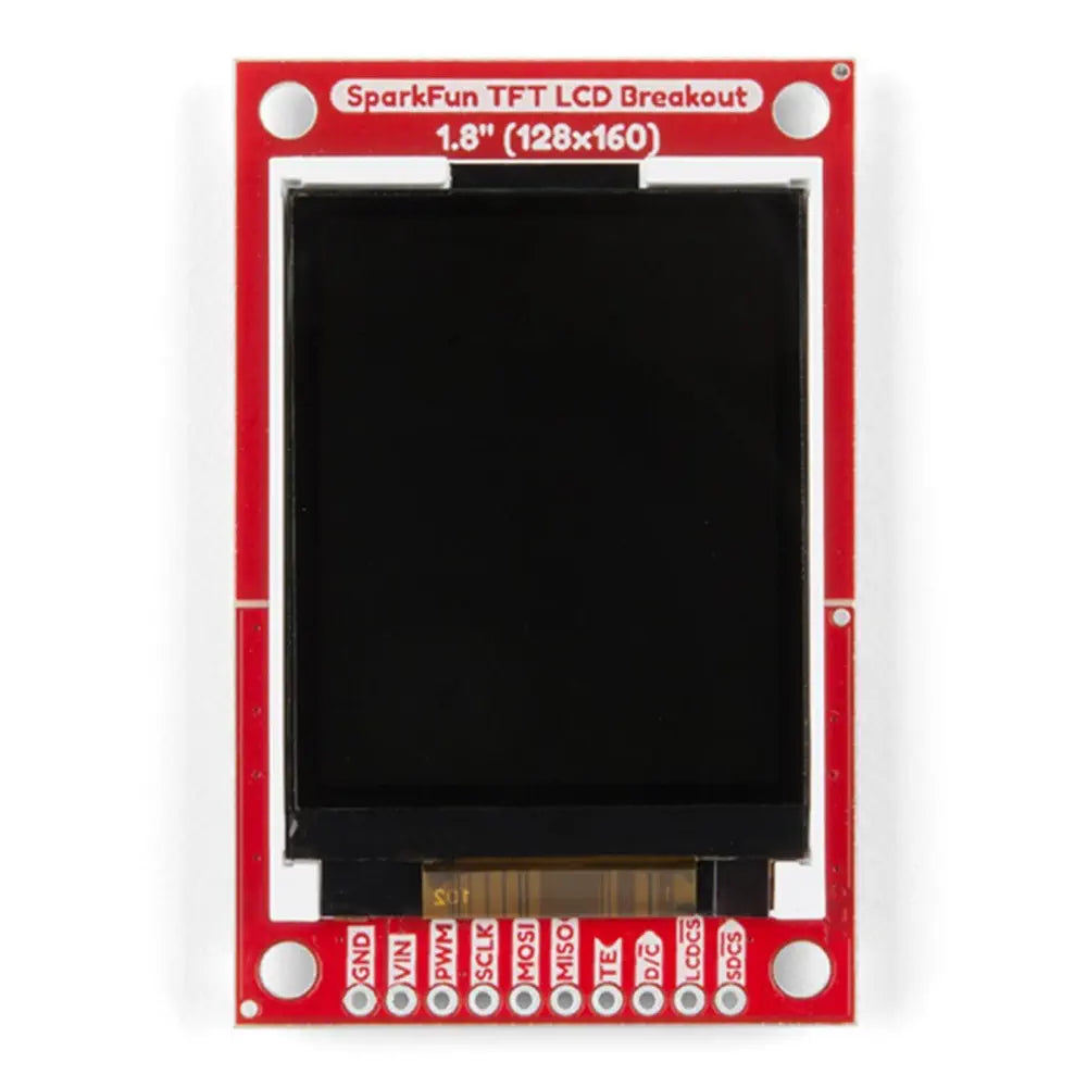 SparkFun 1.8インチ（128 x 160）TFT LCDブレークアウトボード