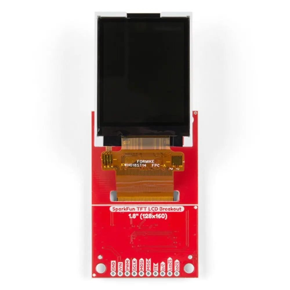 SparkFun 1.8インチ（128 x 160）TFT LCDブレークアウトボード