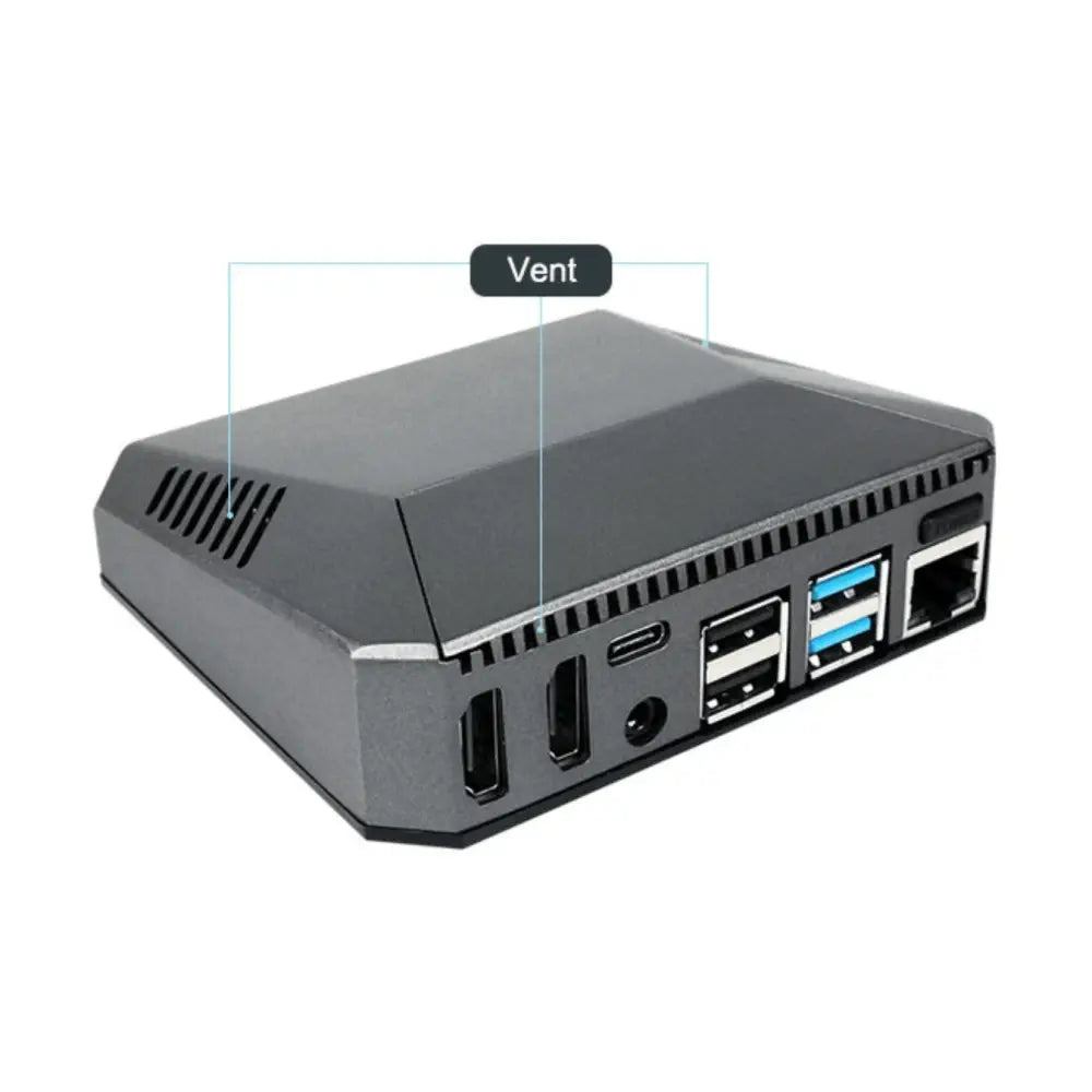 Argon ONE V2 アルミニウムケース ファン および 電源ボタン付き Raspberry Pi 4用