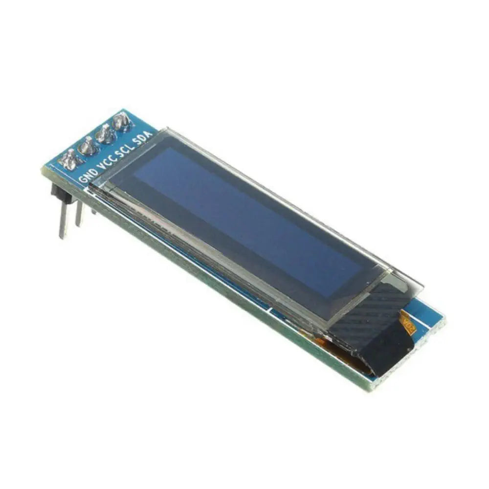 0.91インチ 128x32 I2C OLEDディスプレイ - ブルー