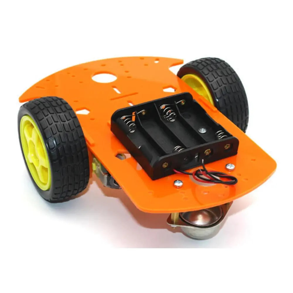 JSumo RoboMOD 2WD モバイルロボットシャーシキット (オレンジ色)