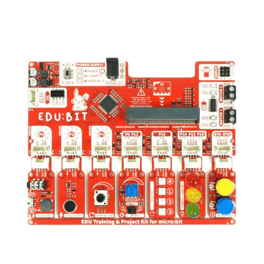 EDU：BIT micro：bit用トレーニング＆プロジェクトキット（micro：bitなし）
