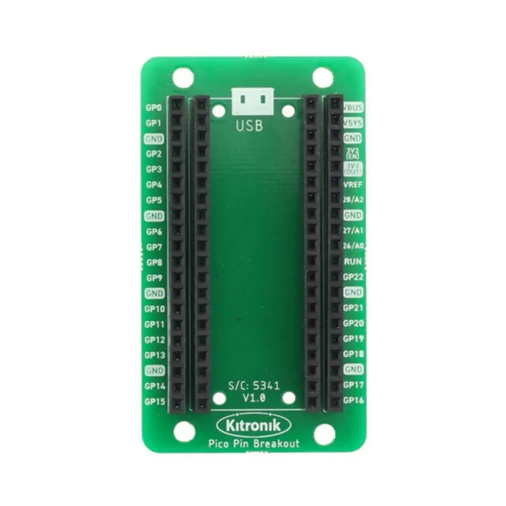 Kitronik Raspberry Pi Pico用 ピンブレイクアウト