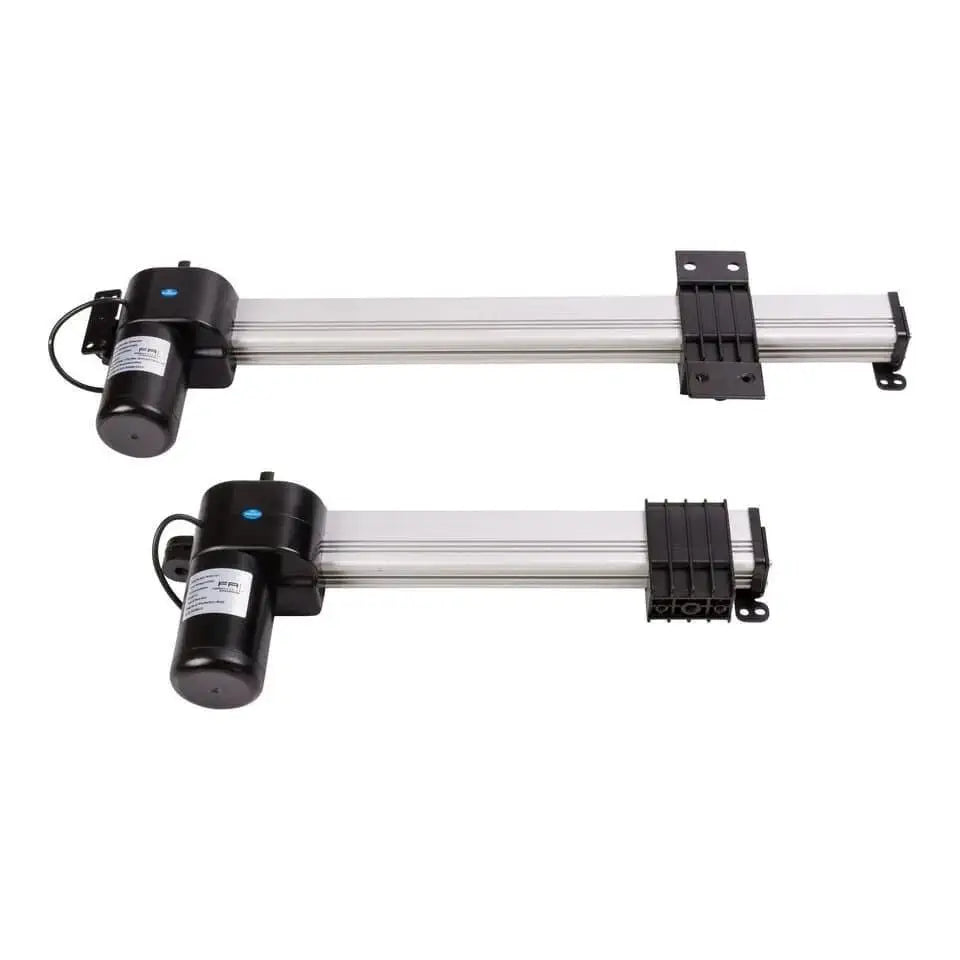 Firgelli 10 Inch (254mm) ストローク 可搬質量 400 lb (181.4kg) ヘビーデューティ トラックアクチュエータ