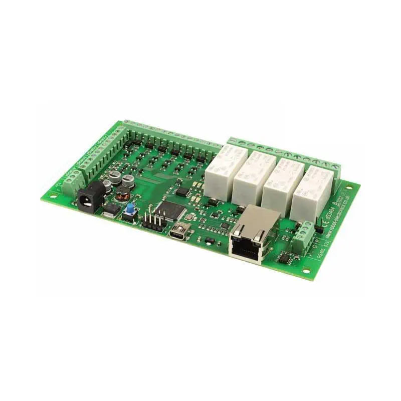 dS3484- 16A 4チャンネル イーサネットリレー および IOボード