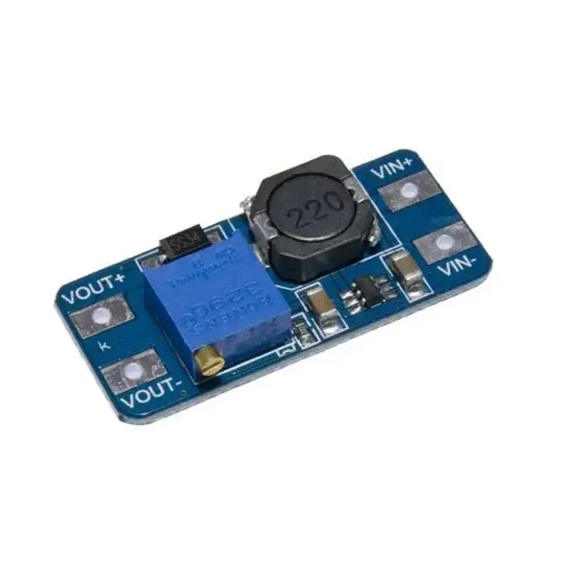 DC - DC 2A 調整可能 ブースト電源コンバータ ステップアップモジュール 2～24V