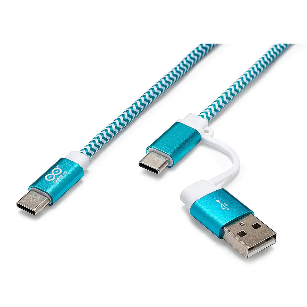 Arduino USBケーブル 2-in1 Type C