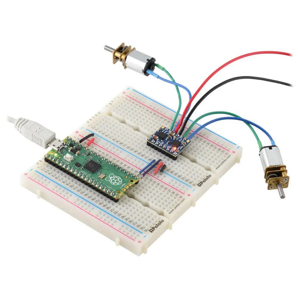 Pololu Motoron M2U256 デュアルシリアルモータコントローラ (ヘッダピンはんだ付け)