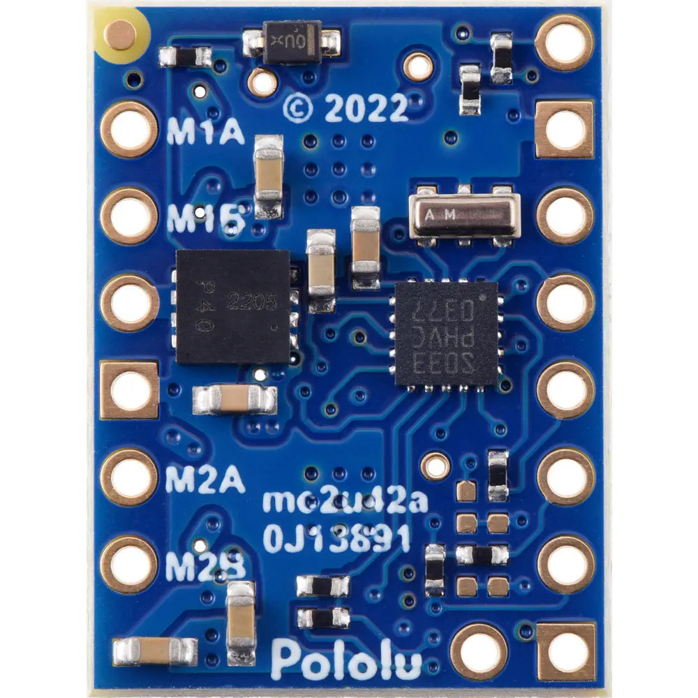 Pololu Motoron M2U256 デュアル シリアル モータ コントローラ