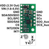 Pololu LSM6DSO 3D 加速度計 および ジャイロキャリア (電圧レギュレータ内蔵)