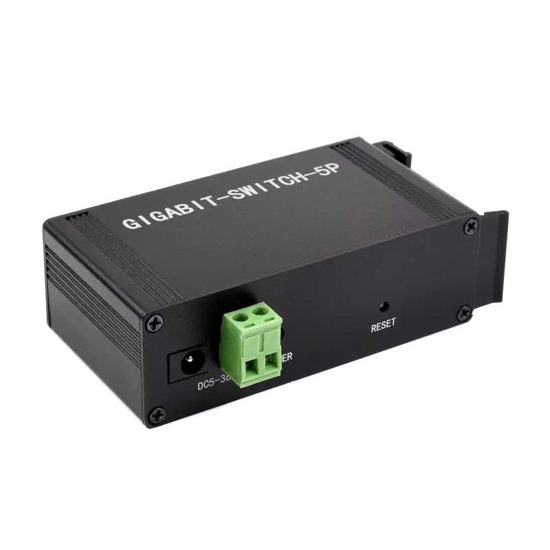 工業用 5P ギガビット イーサネットスイッチ、全二重 10/100/1000M、DINレールマウント