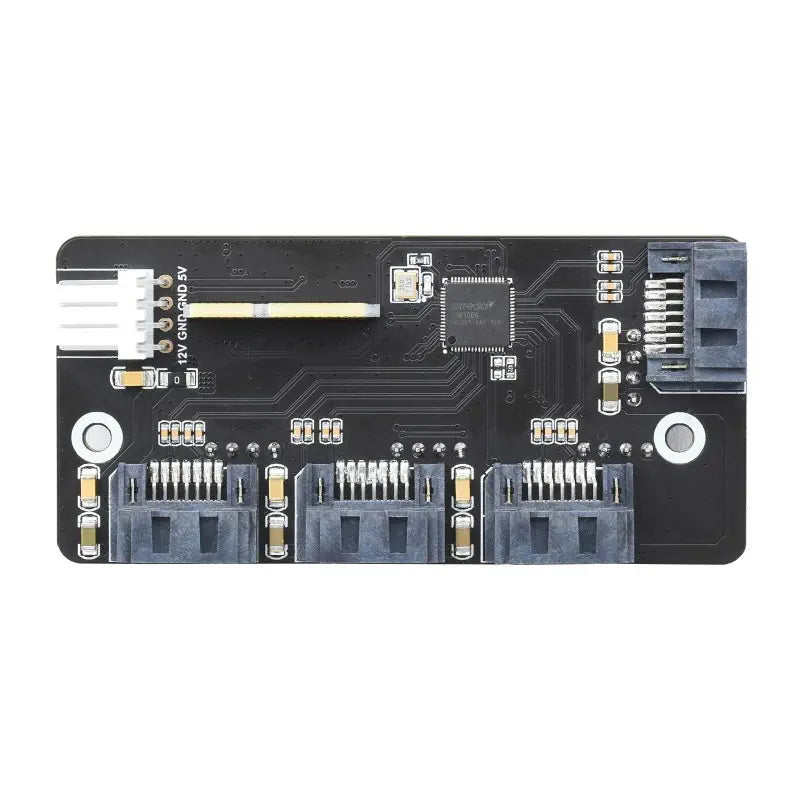PCIe - 4チャンネル SATA 3.0エクスパンダ 6Gpbs 高速 SATAインタフェース CM4対応