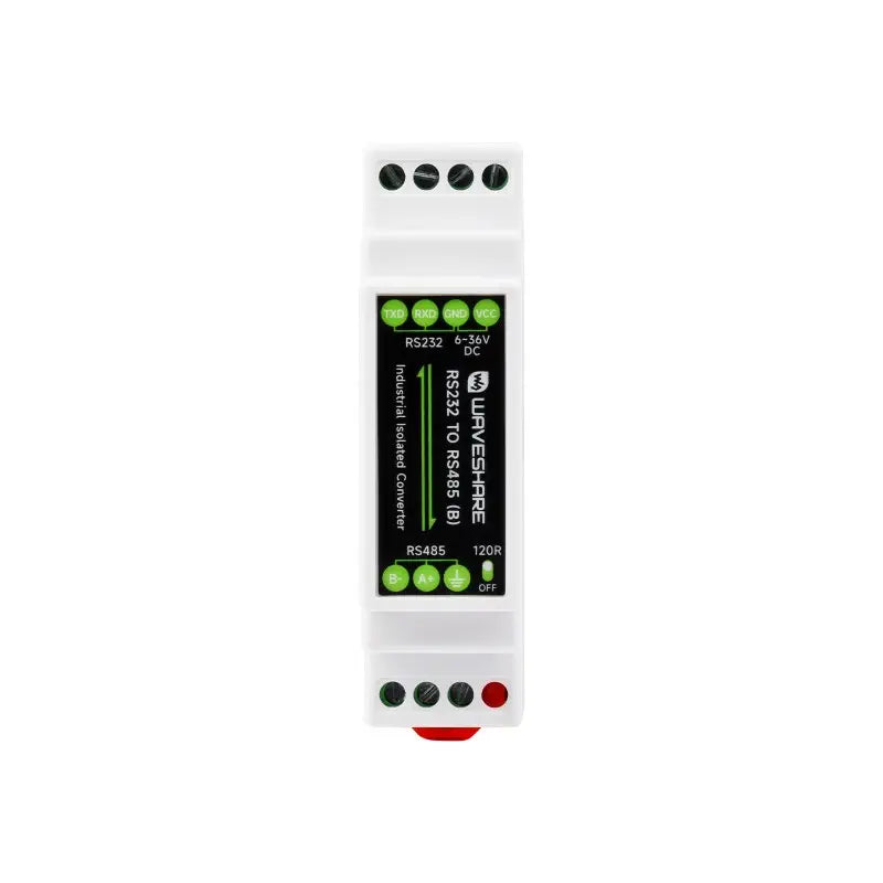 Waveshare RS232 - RS485 コンバータ (B) アクティブデジタルアイソレータ レールマウント