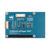 Waveshare 3.52インチ電子ペーパーHAT、360x240、SPIインタフェース