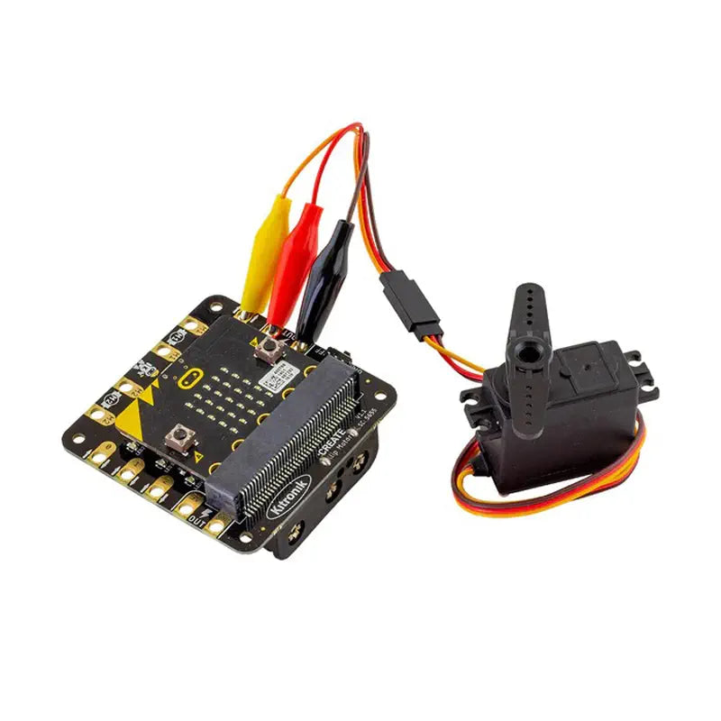 Kitronik サーボからワニ口クリップ アダプタケーブル