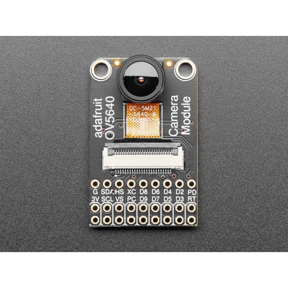 Adafruit OV5640 カメラ ブレークアウト - 120°レンズ
