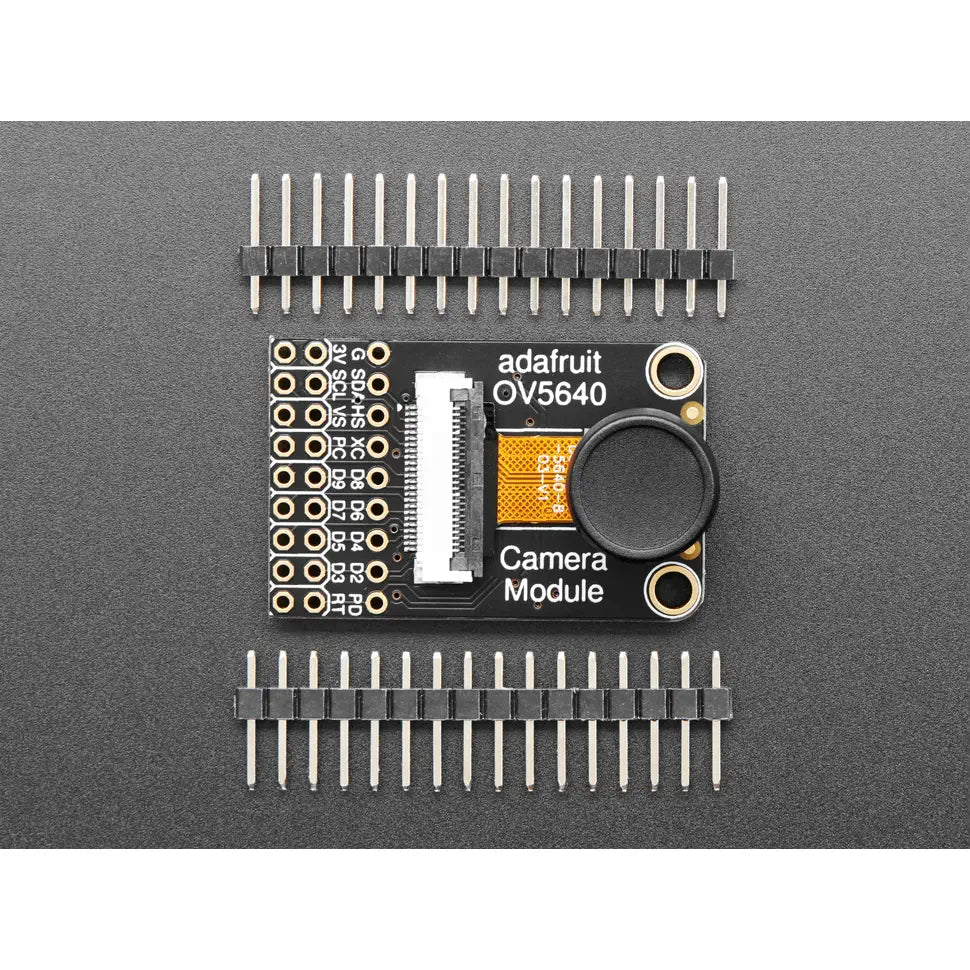 Adafruit OV5640 カメラ ブレークアウト - 120°レンズ