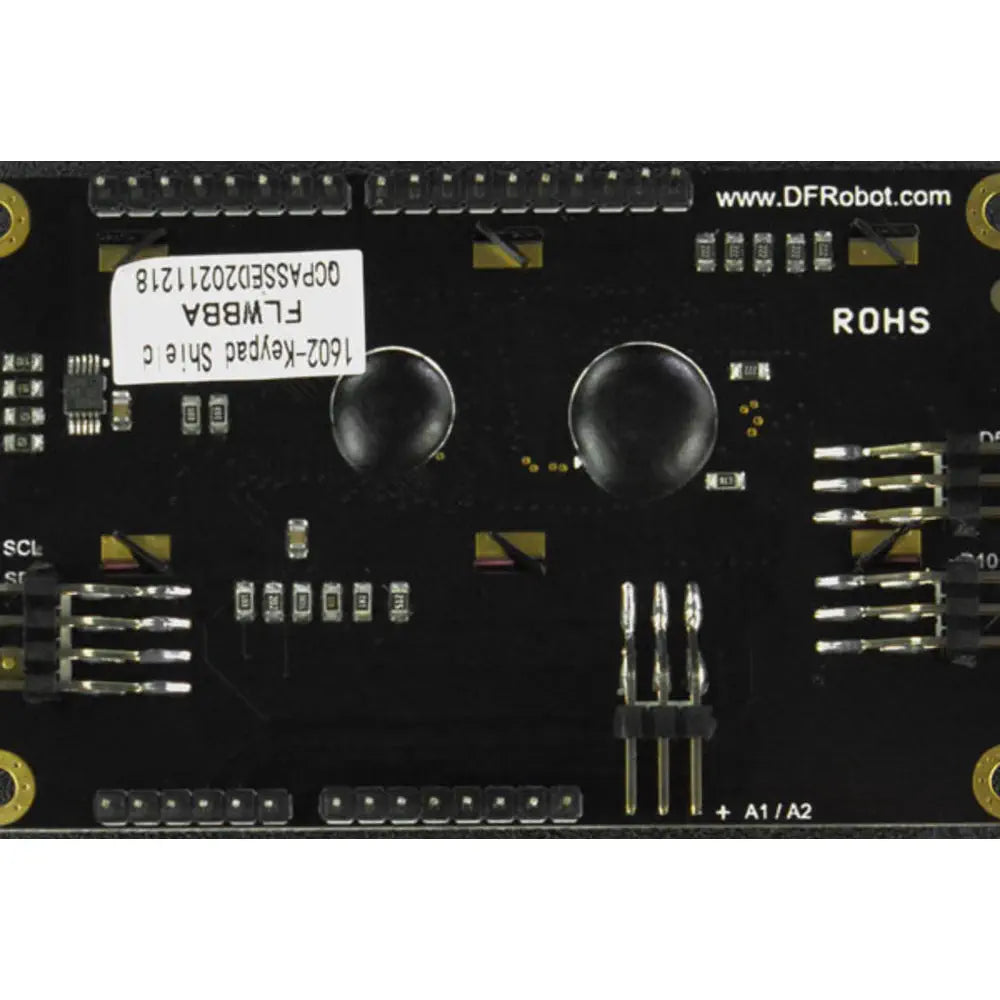 DFRobot Arduino用 I2C RGBバックライトLCD 16 x 2 ディスプレイモジュール (黒文字)