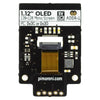 1.12インチ モノクロOLED (128x128、白/黒) ブレイクアウト SPI