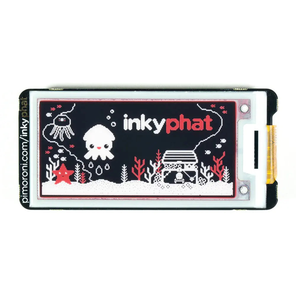 Inky phAT eInkディスプレイ 黄 / 黒 / 白