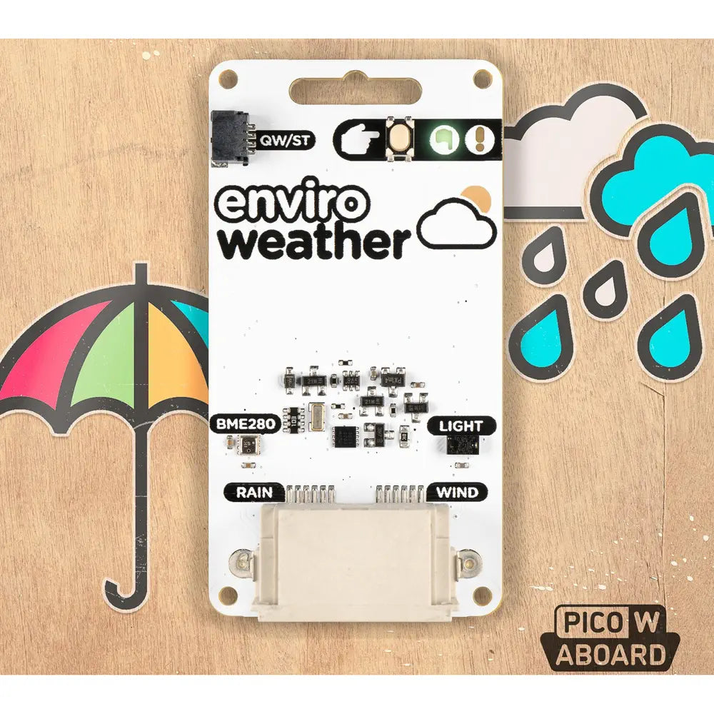 Enviro Weather (Pico W 搭載) - ボードのみ