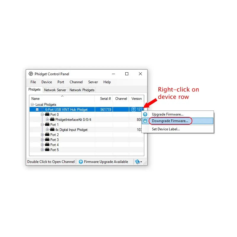 Phidget 加速度計