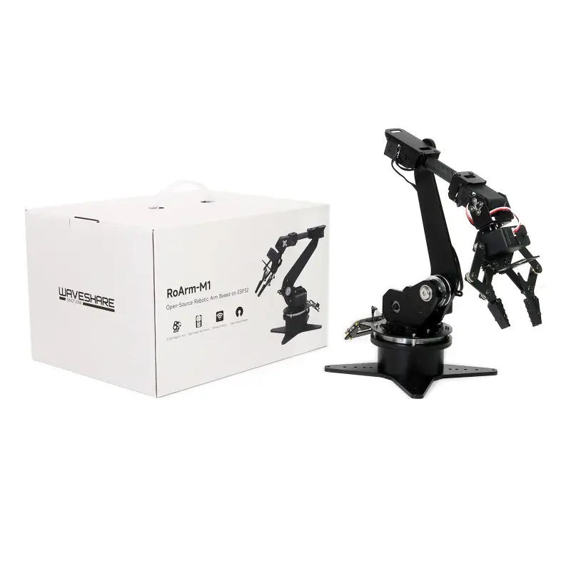 卓上型 5-DOF ロボットアームキット ESP32ベース 高トルクシリアルサーボ (USプラグ)