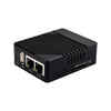 Raspberry Pi CM4用 小型 デュアルギガビット イーサネットベースボード (ベースボード + ケース + USプラグ)