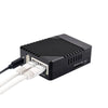 Raspberry Pi CM4用 小型 デュアルギガビット イーサネットベースボード (ベースボード + ケース + USプラグ)