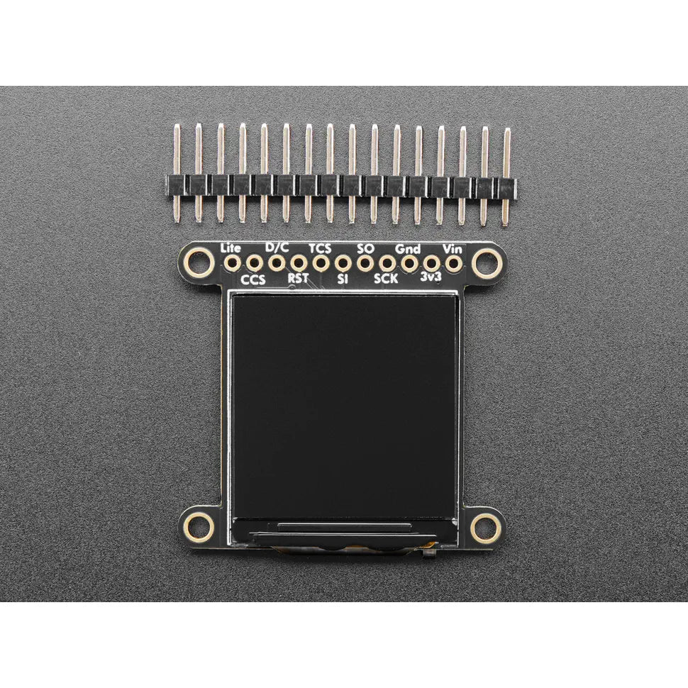 Adafruit 1.3インチ 240x240 広角 TFT LCDディスプレイ、MicroSD付き - ST7789