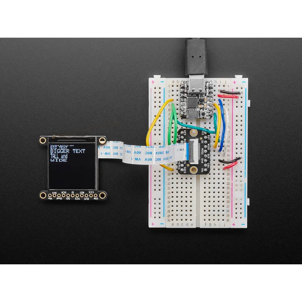 Adafruit 1.3インチ 240x240 広角 TFT LCDディスプレイ、MicroSD付き - ST7789
