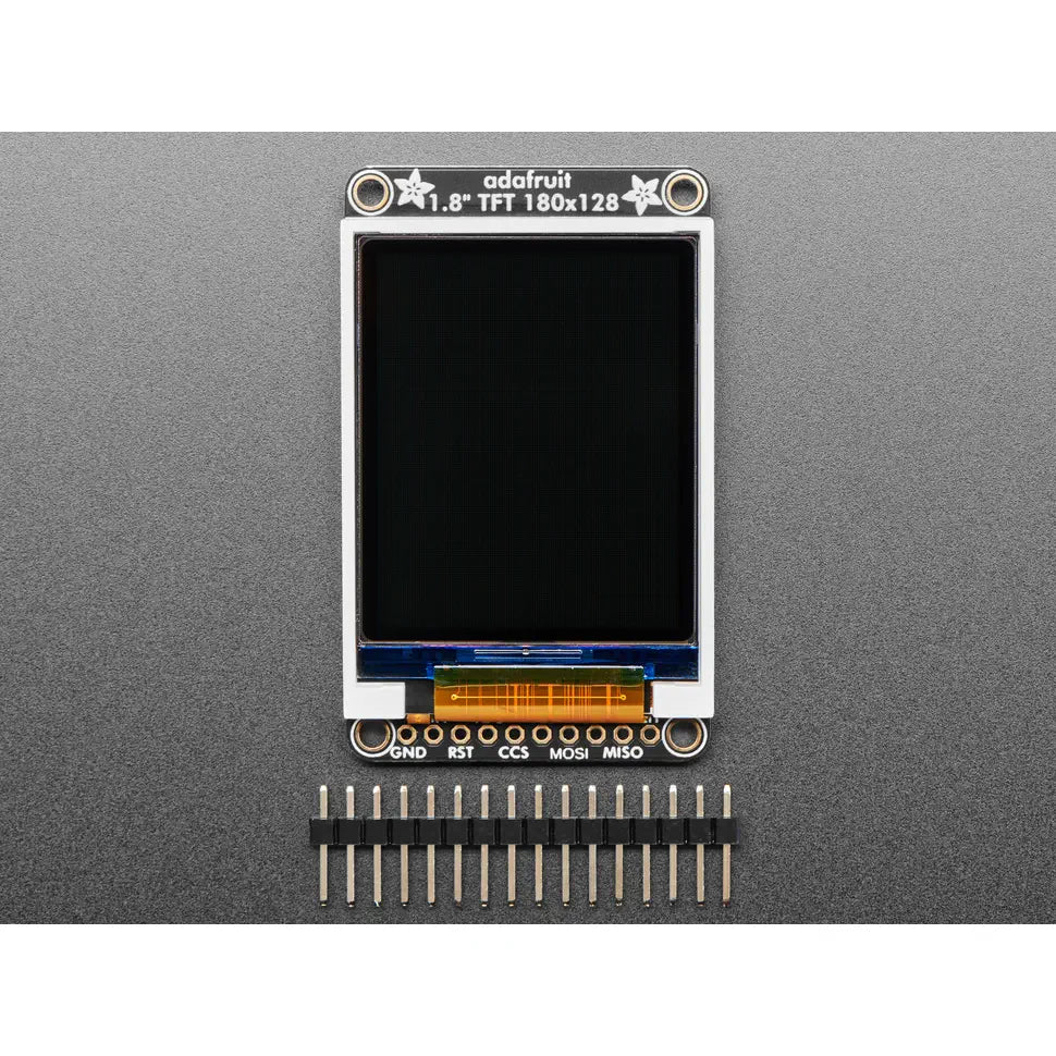 1.8インチ カラーTFT LCDディスプレイ、MicroSD カード ブレークアウト付き - ST7735R