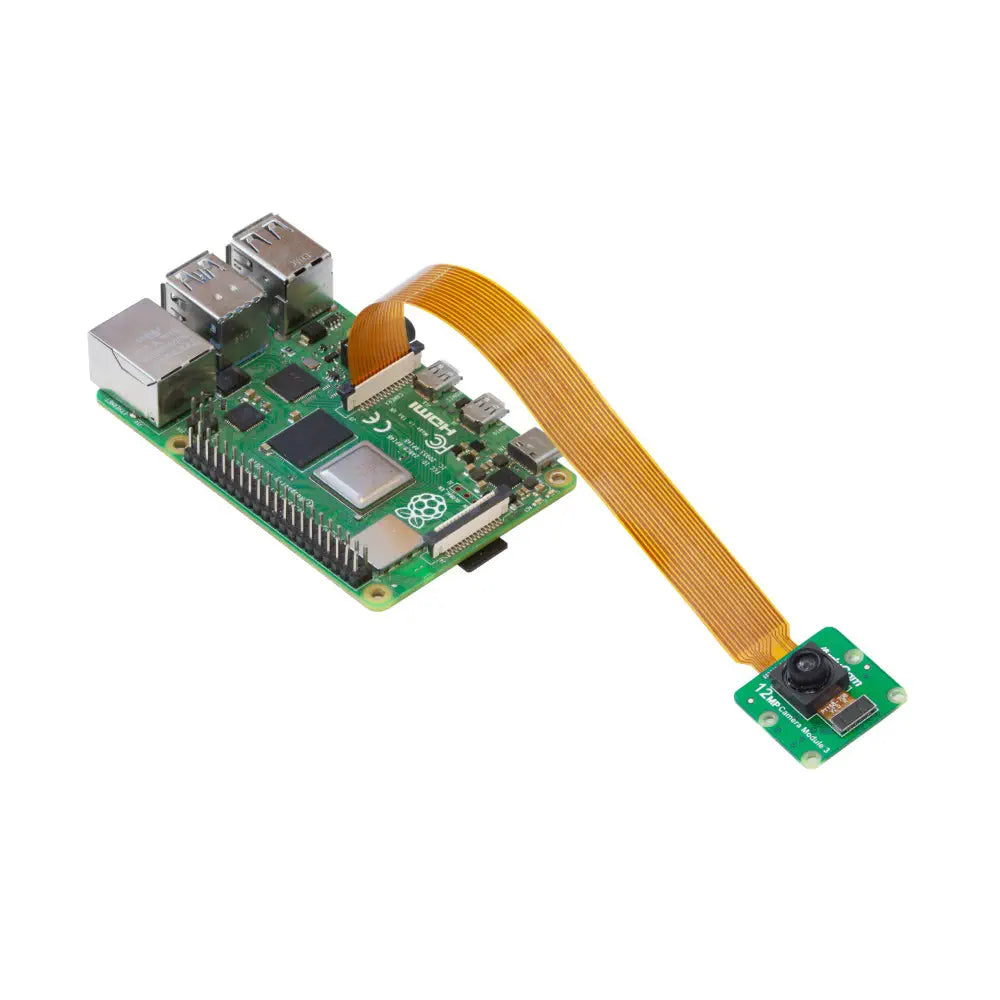 ArduCam 12MP IMX708 広角102° 固定焦点 HDR 高SNR カメラ Raspberry Pi用