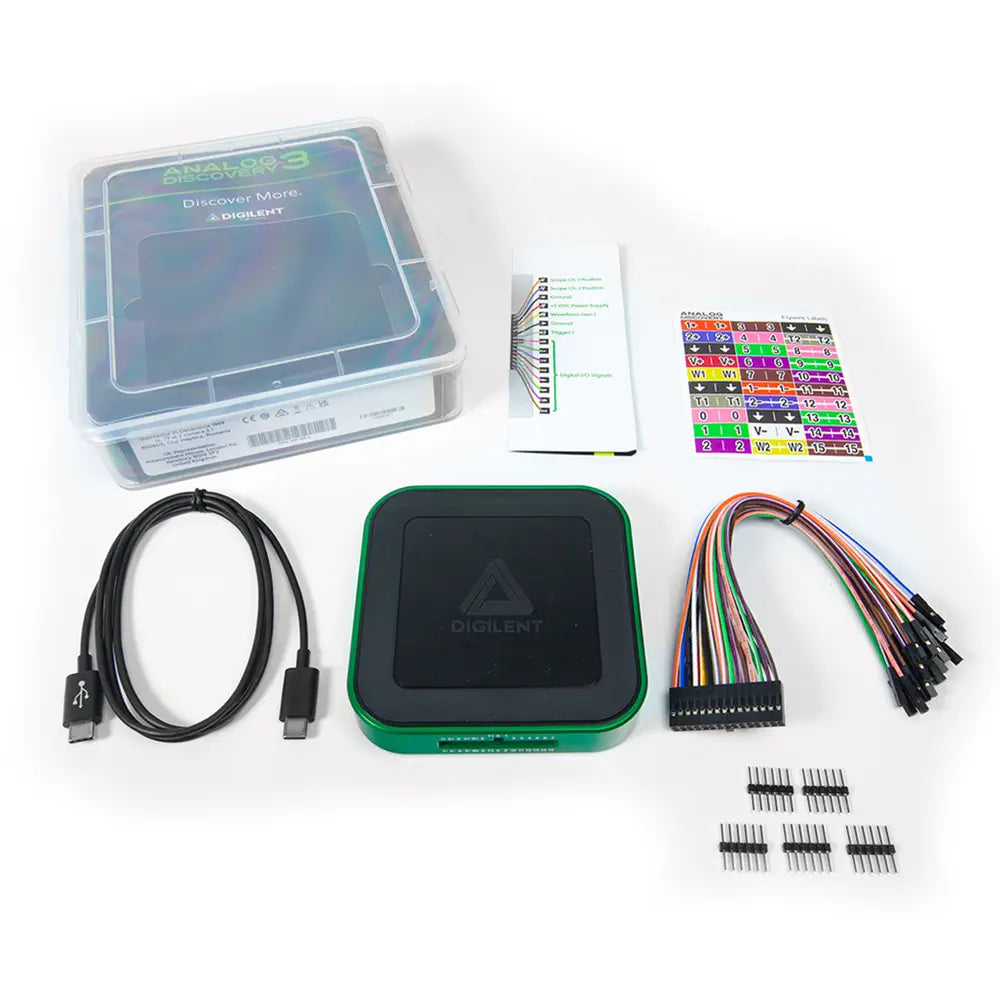 Digilent Analog Discovery 3 USB オシロスコープ、波形ジェネレータ