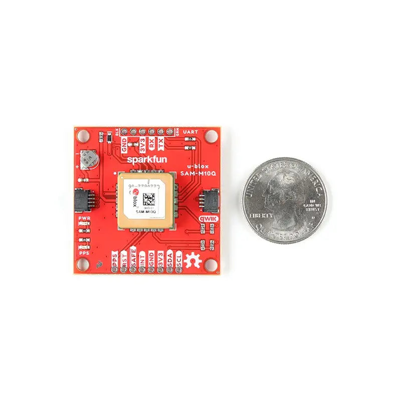 SparkFun GPS ブレークアウト - チップアンテナ、SAM-M10Q (Qwiic)
