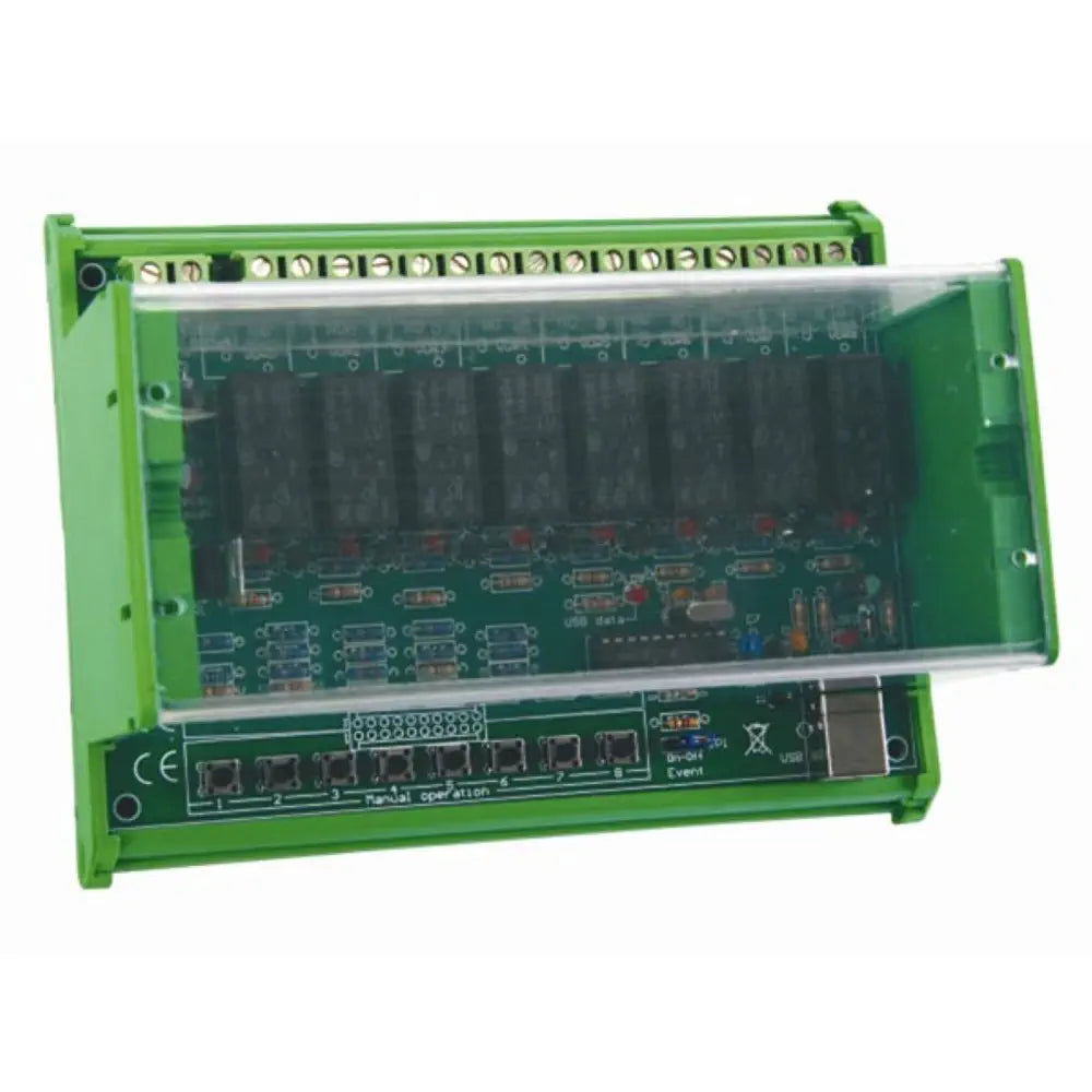 Whadda 8チャンネル USBリレーカード (WSI8090)