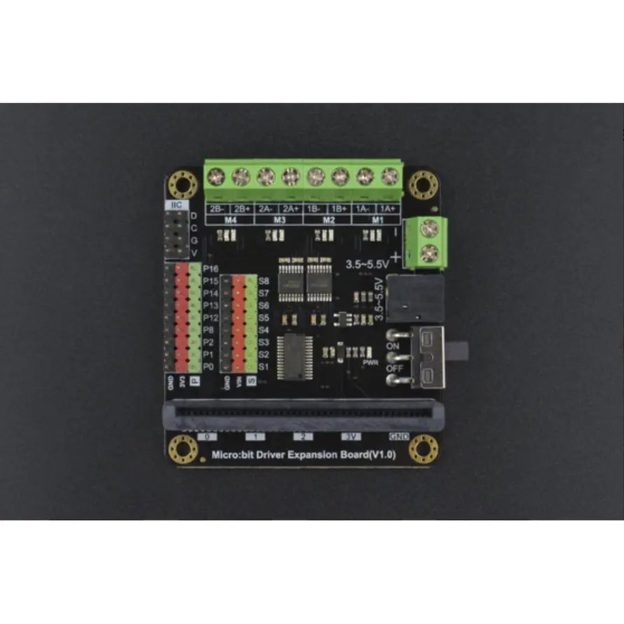 micro:Driver micro:bit / UNIHIKER用 ドライバ拡張ボード