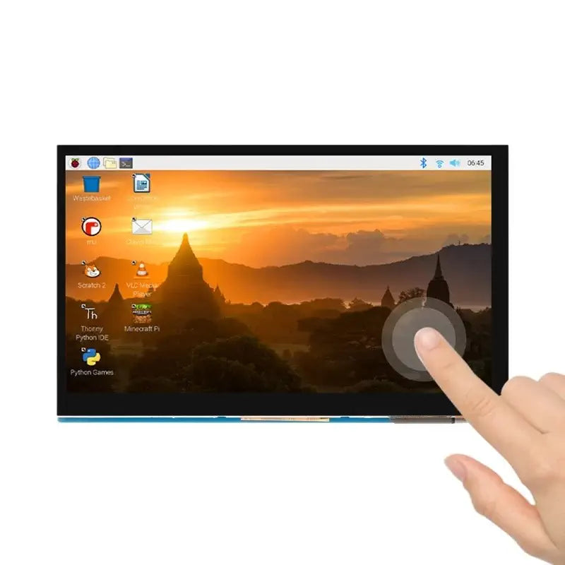 Elecrow Raspberry Pi用 7 inch 800 x 480 DSIディスプレイ タッチスクリーン（ブラケット付き）