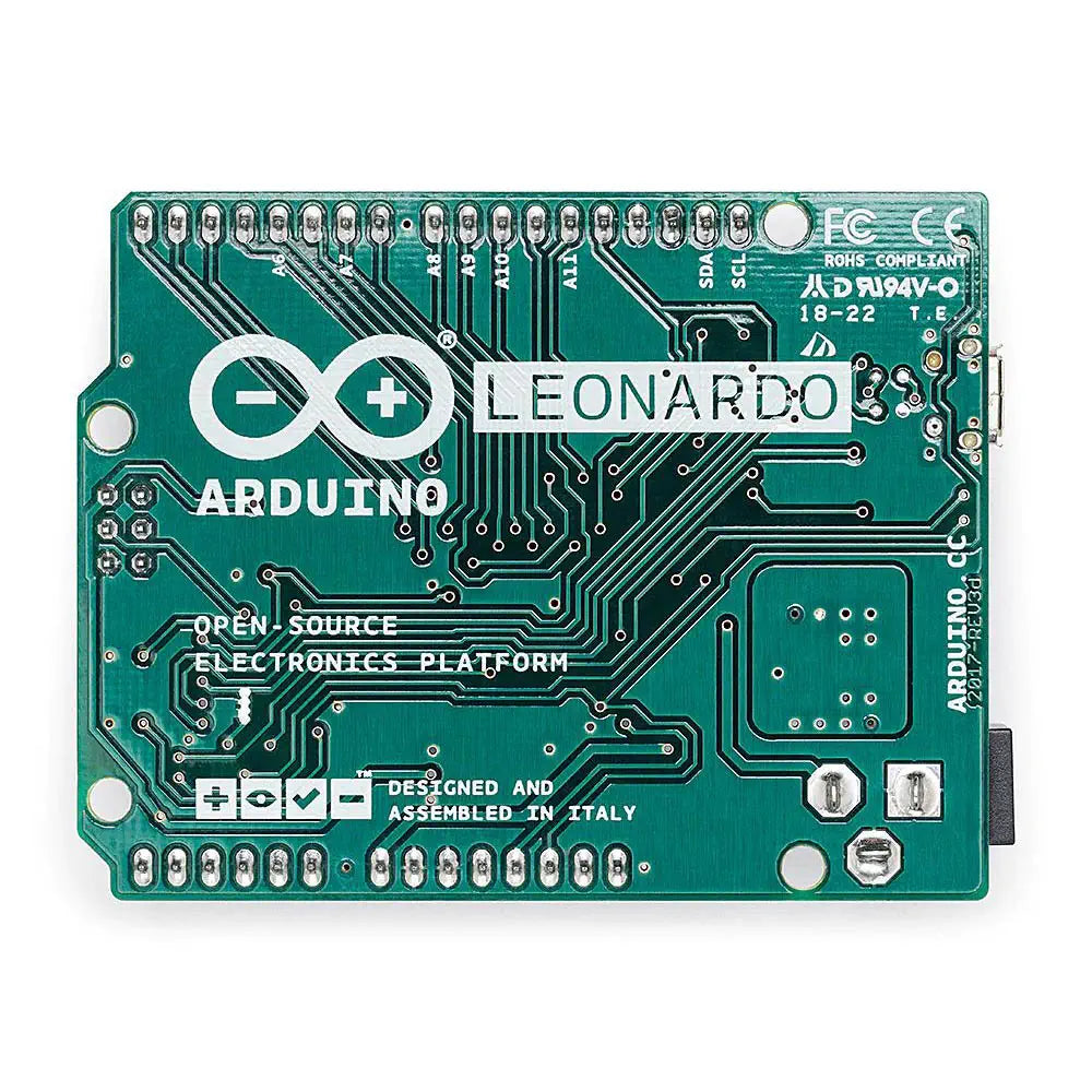 Arduino Leonardo マイクロコントローラ (ヘッダ)