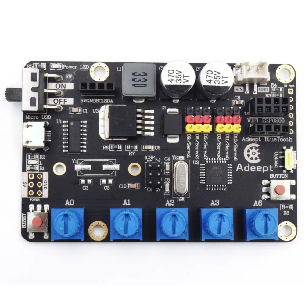 Adeept ロボットアームドライブボード V3.0（Arduino UNO R3 MEGA328P適合）
