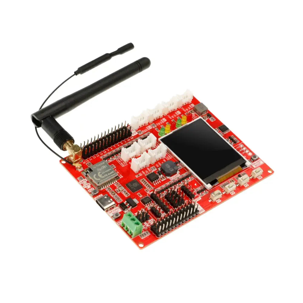 Elecrow RA-08H LoRaWAN 開発ボード、RP2040、1.8 inch LCD、長距離 (915MHz)