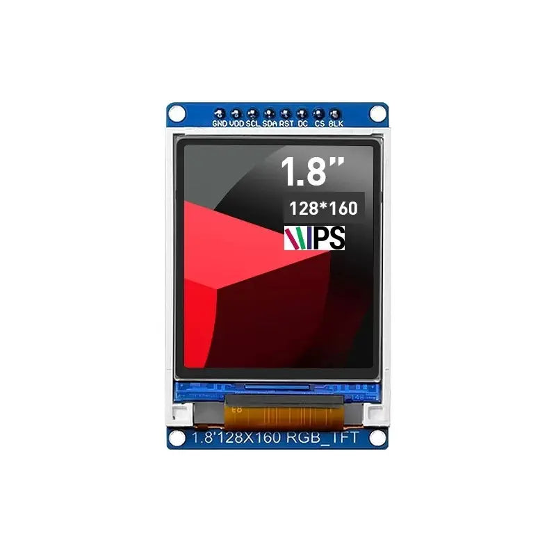 1.8 inch IPSディスプレイ SPI HD 65K フルカラー LCD TFTモジュール ST7735S 128 x 160