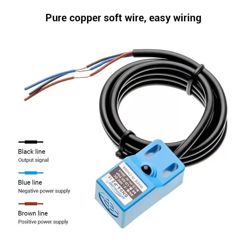 Elecrow SN04-P2 DC3線式 PNP NC 5～30V 近接センサ近接スイッチ