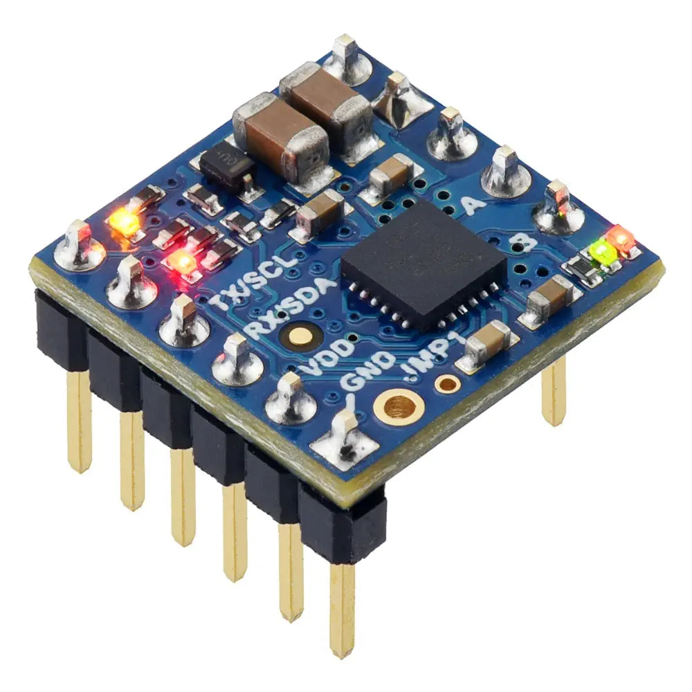 Motoron M1T256 シングル I2Cモータコントローラ (ヘッダピンはんだ付け済み)