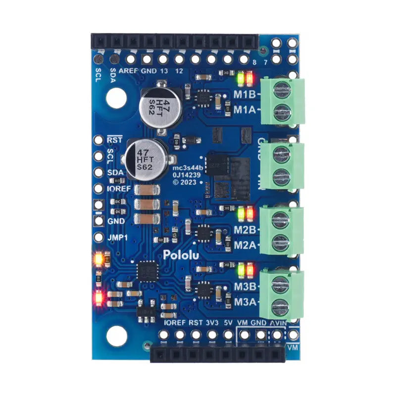 Motoron M3S550 Arduino用トリプルモータコントローラシールド (コネクタはんだ付け)