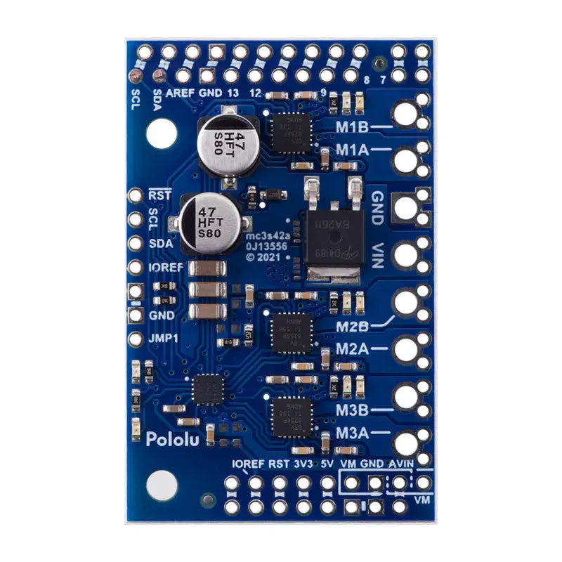 Motoron M3S256 Arduino用トリプルモータコントローラシールドキット (コネクタ付属)