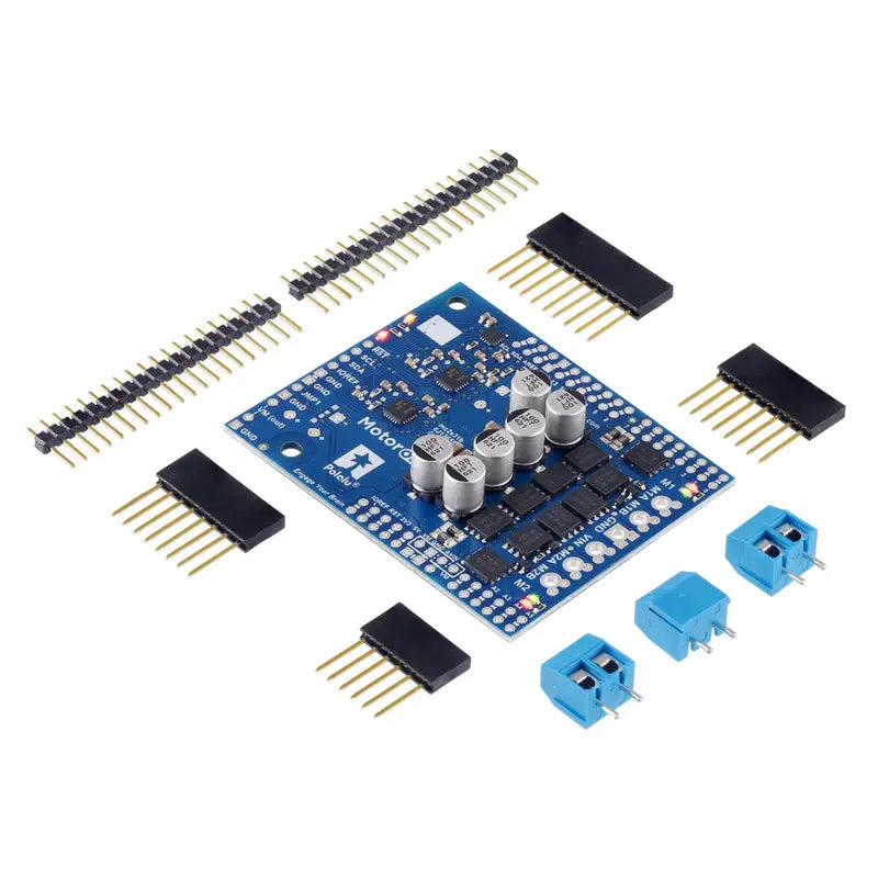 Motoron M2S24v16 Arduino用 デュアル高出力モータコントローラキット (コネクタ付き)