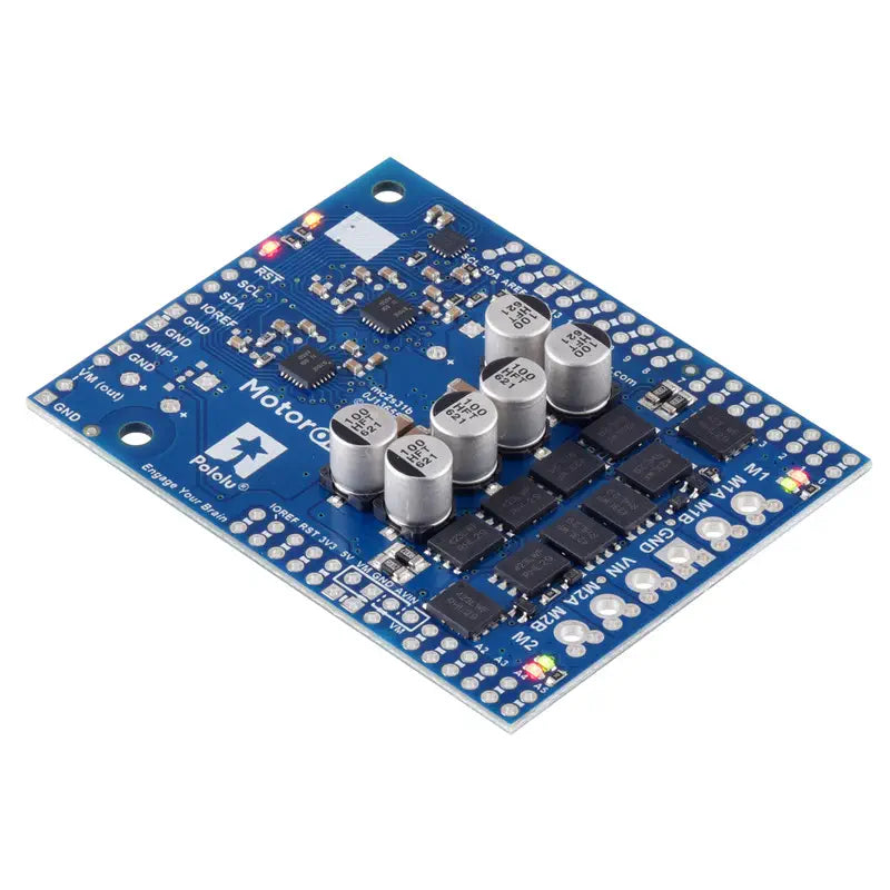 Motoron M2S24v16 Arduino用 デュアル高出力モータコントローラキット (コネクタ付き)